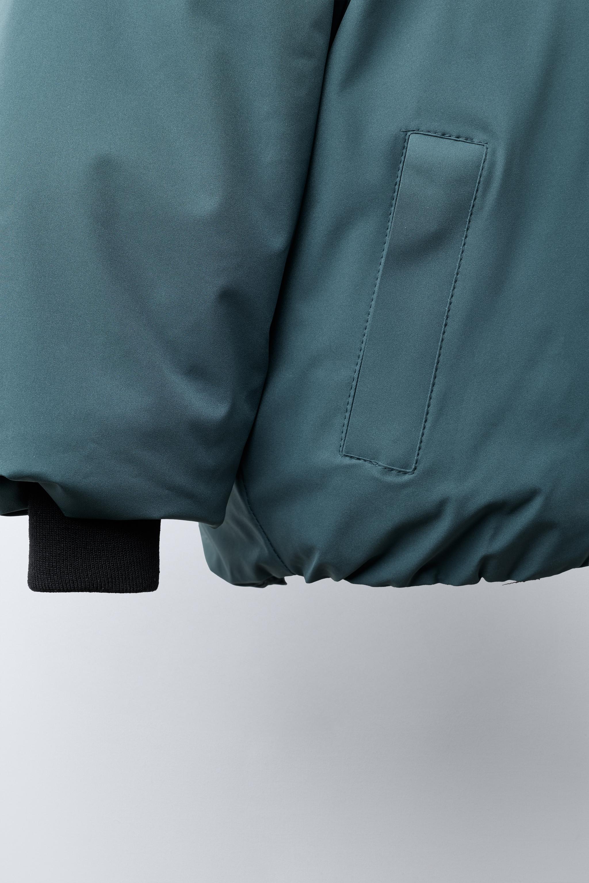 MANTEAU REMBOURRÉ À CAPUCHE DÉPERLANT